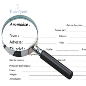 Objectifs et anamnèse